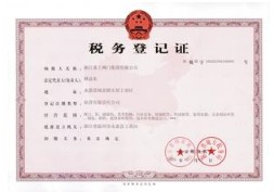税务登记